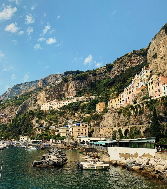 Amalfi Coast by artist Nick Chalhoub